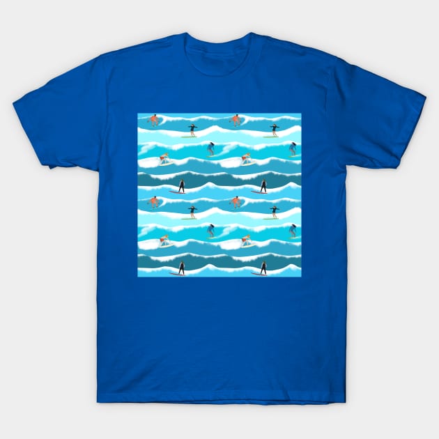 South West Surfers T-Shirt by Salty Siren Studios